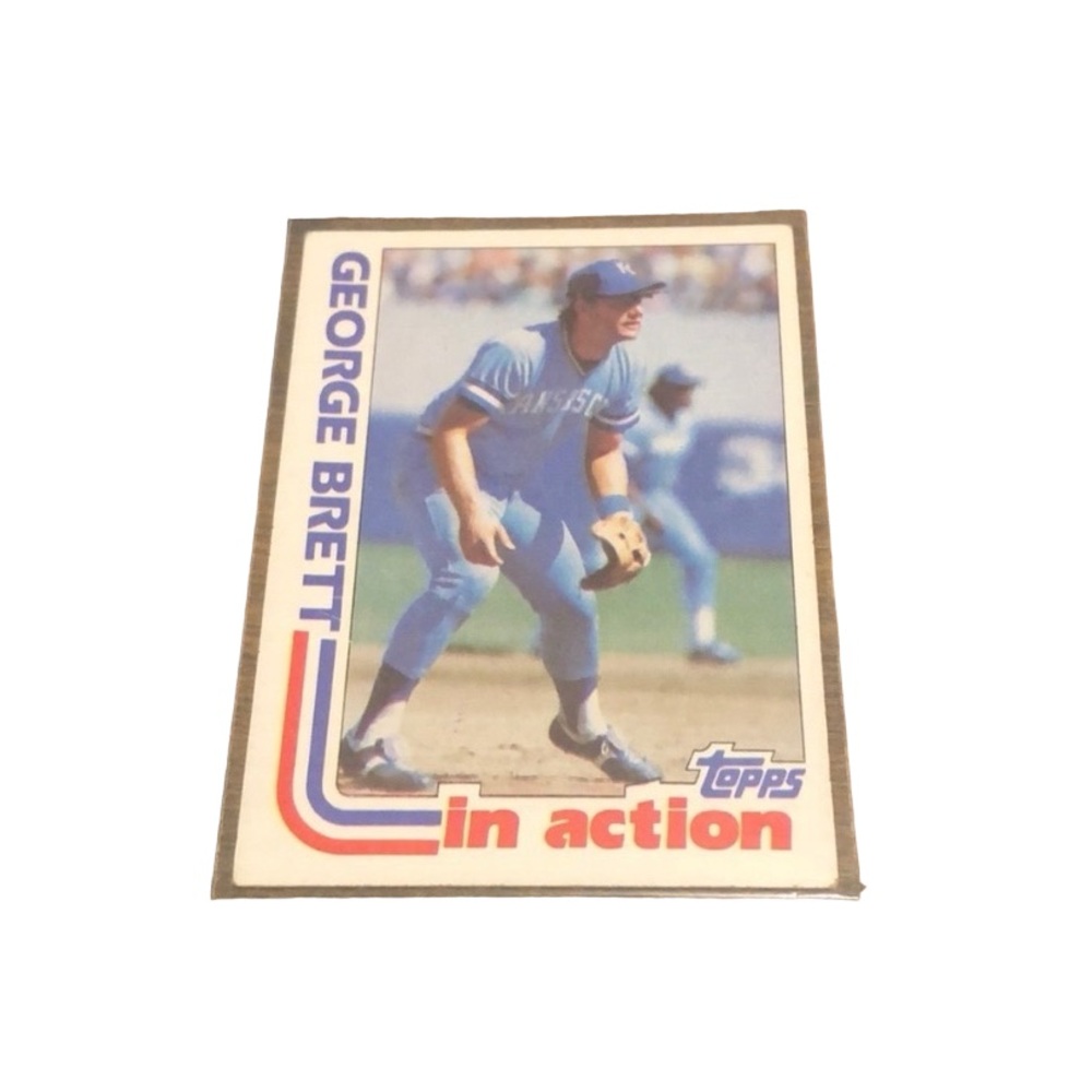 George Brett in Action Topps